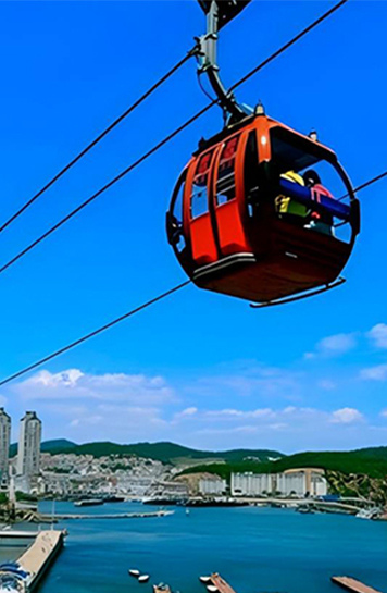 Liaoning Dalian Tiger Beach Detachable Cableway